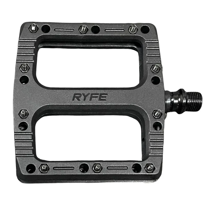 Ryfe Launcher Flat Pedal Glass Fiber Composite in Black