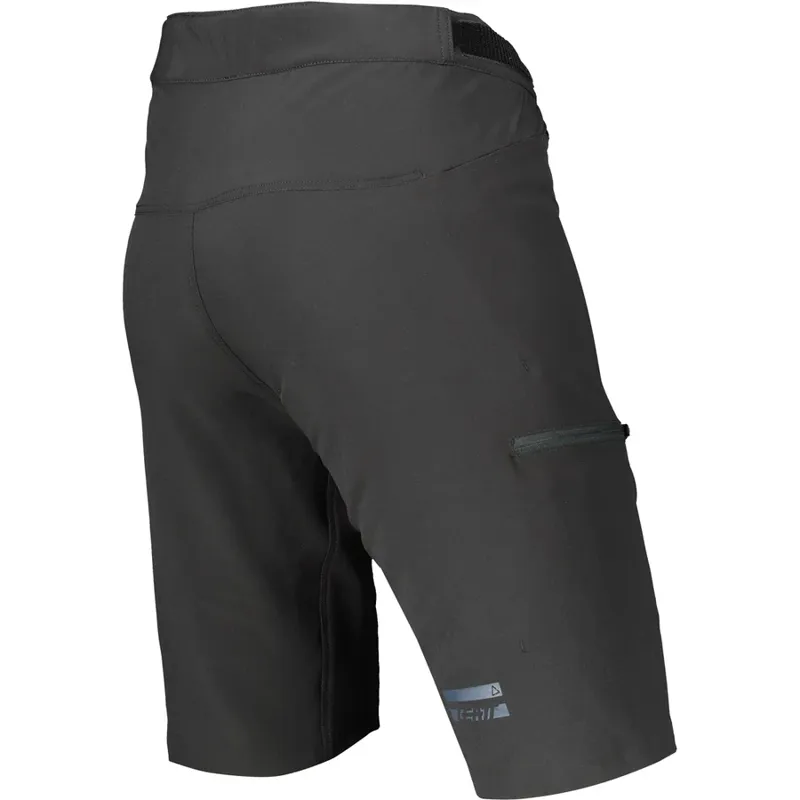Leatt 1.0 Mountain Bike Shorts No Liner in Black-1