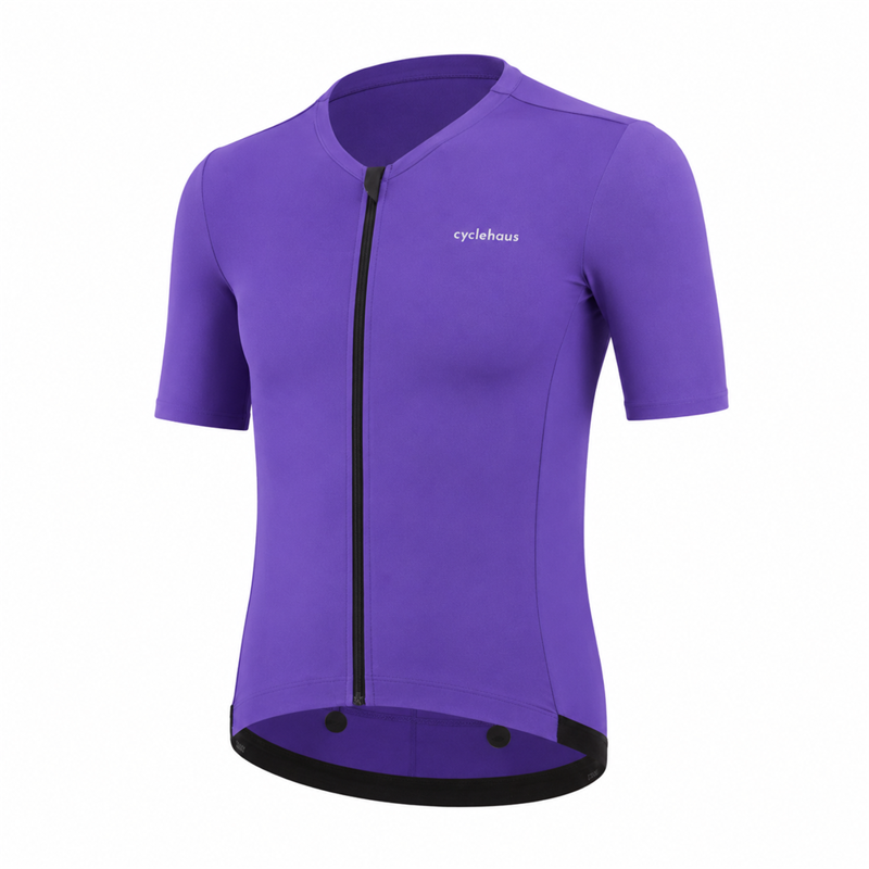 Cyclehaus Short Sleve Mens Cycling Jersey in Lilac-1