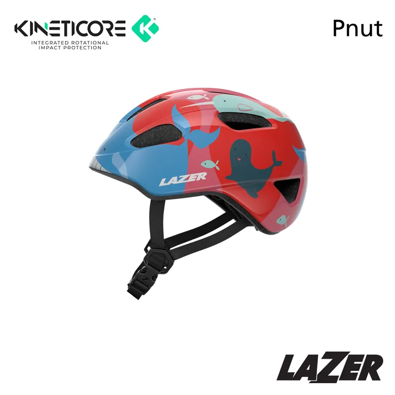 Lazer Pnut KinetiCore Kids Helmet Ocean Life-2