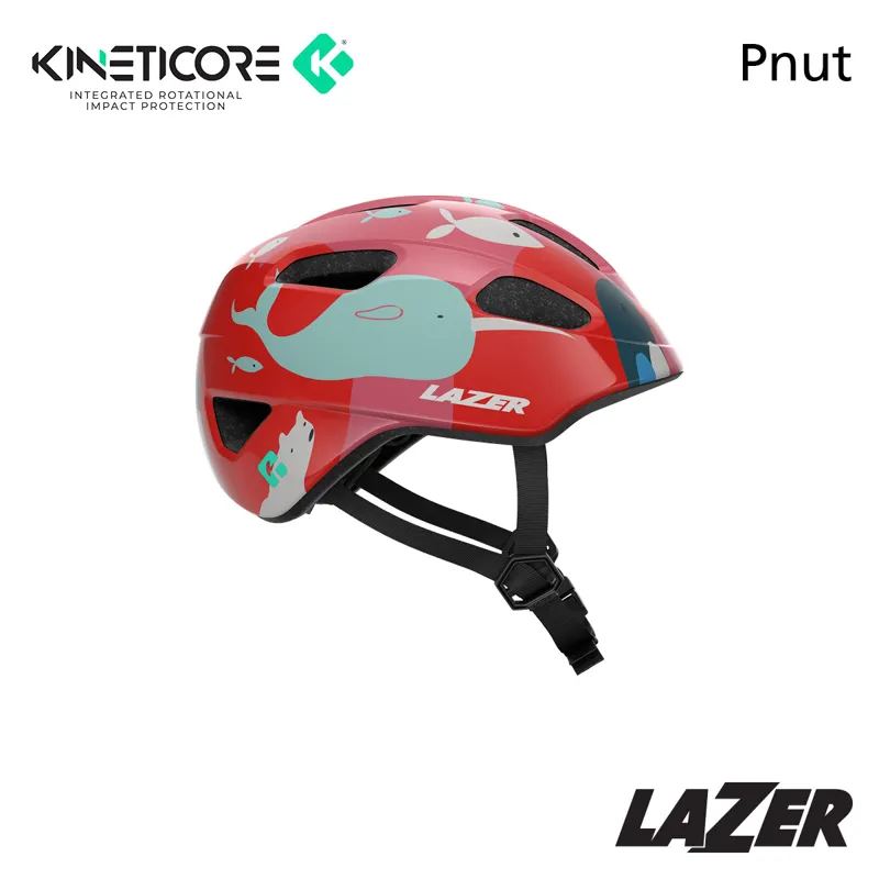 Lazer Pnut KinetiCore Kids Helmet Ocean Life