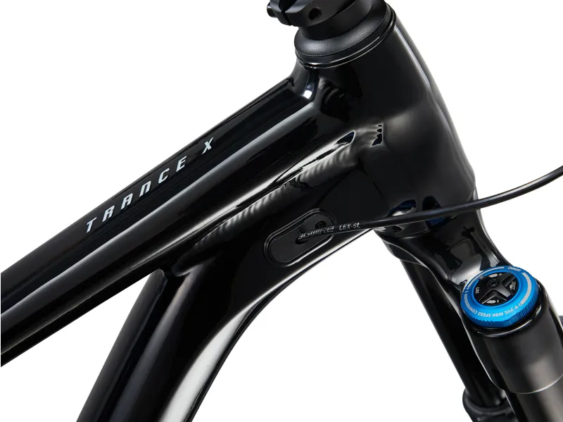 2022 Giant Trance X 1 Trail Bike in Black/Smoke Metal/Chrome-6