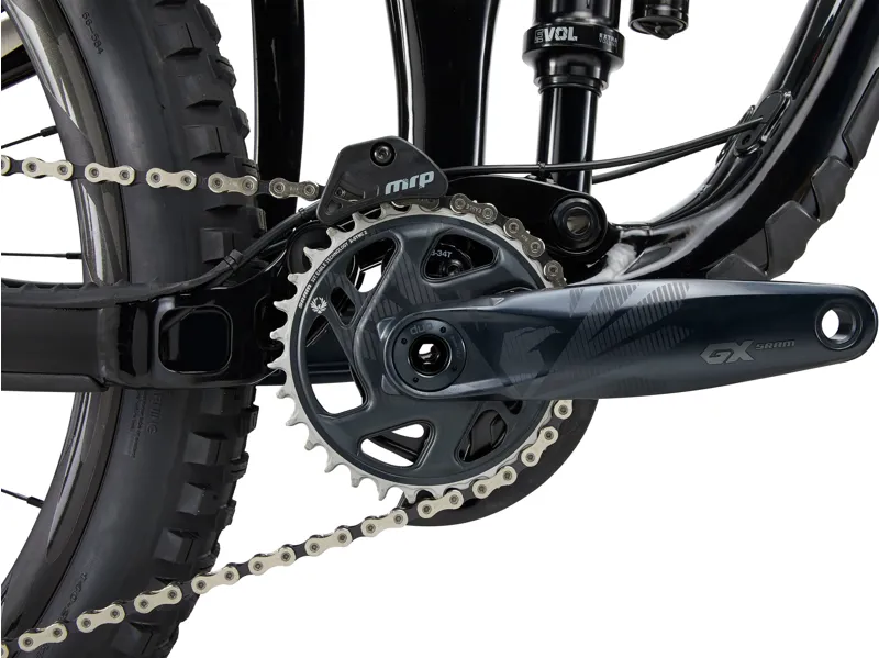 2022 Giant Trance X 1 Trail Bike in Black/Smoke Metal/Chrome-5