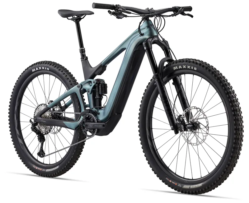 Giant Trance X Advanced E+ 1 Electric Dual Suspension Mountain Bike in Airglow-1