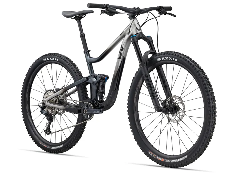 Liv Intrigue 29 1 Womens Dual Suspension Trail Bike in Brush Aluminum-1