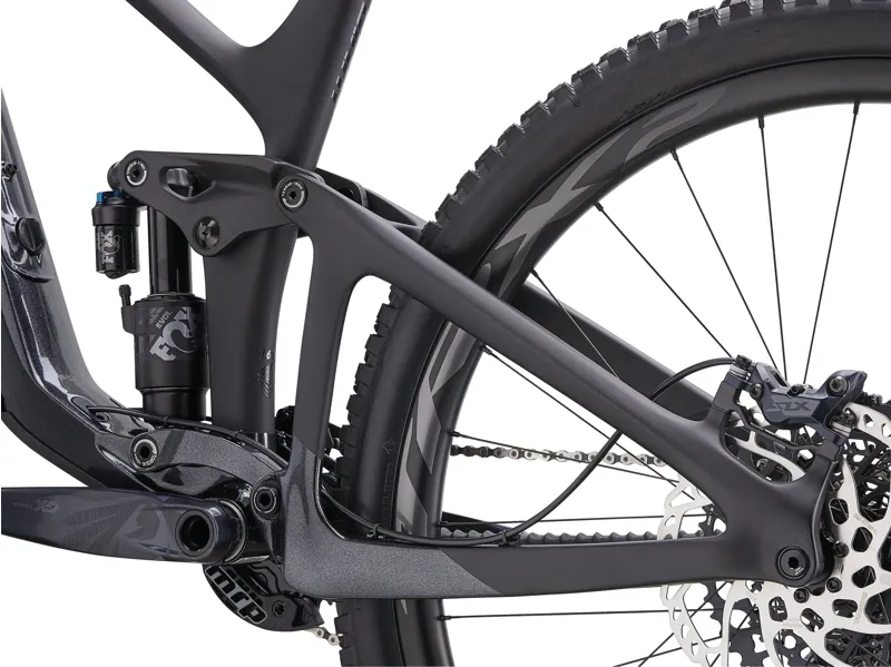 Giant Reign Advanced Pro 1 Carbon Enduro Mountain Bike in Black Diamond/Carbon-5