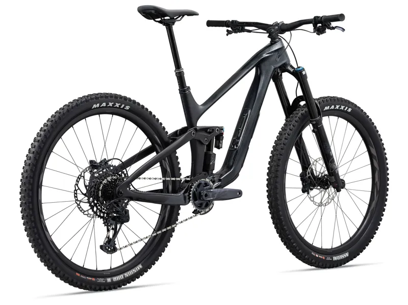 Giant Reign Advanced Pro 1 Carbon Enduro Mountain Bike in Black Diamond/Carbon-2