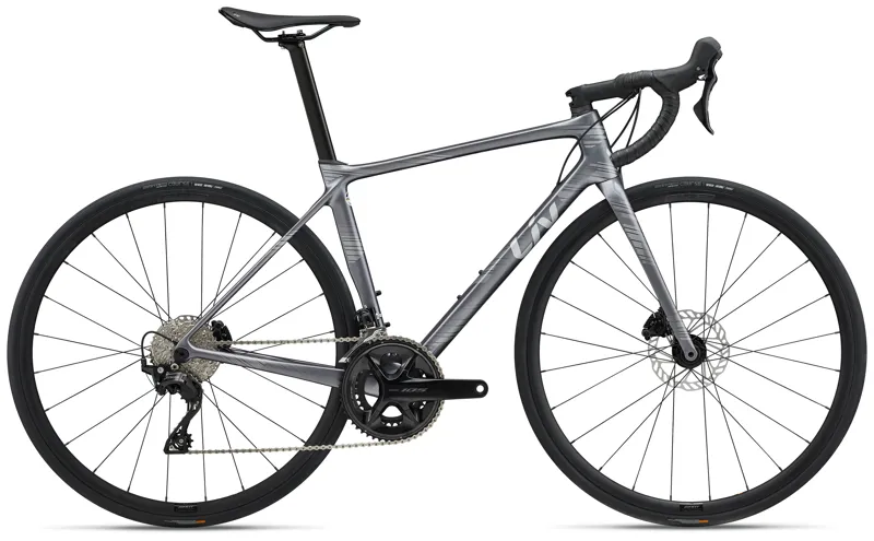 Liv Langma Advanced Disc 2 Pro Compact Women's Road Bike in Liquid Metal