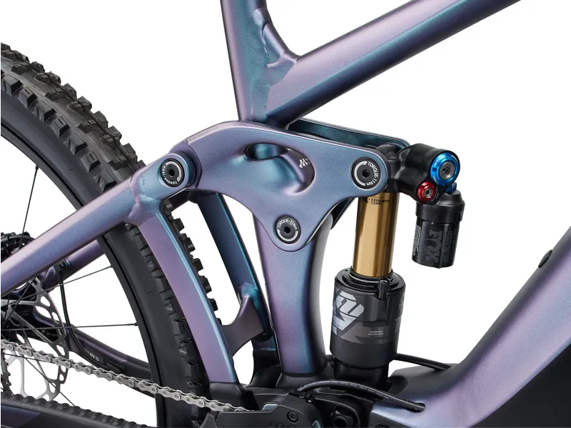 Giant Reign E+ 1 Electric Enduro Mountain Bike in Blue Dragonfly-1