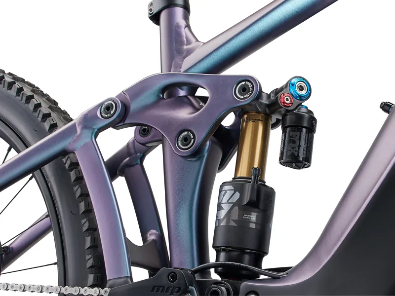 Giant Reign E+ 1 Electric Enduro Mountain Bike in Blue Dragonfly-3