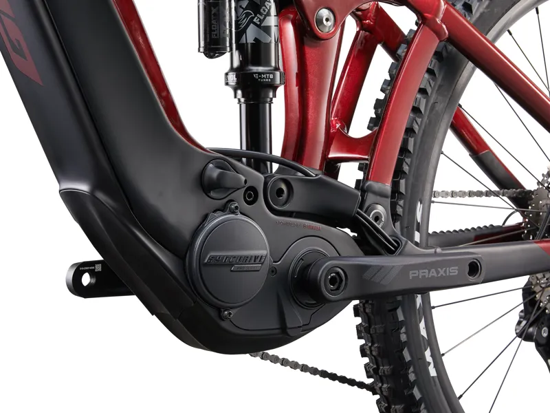 Giant Reign E+ 2 Electric Enduro Mountain Bike in Sangria-4