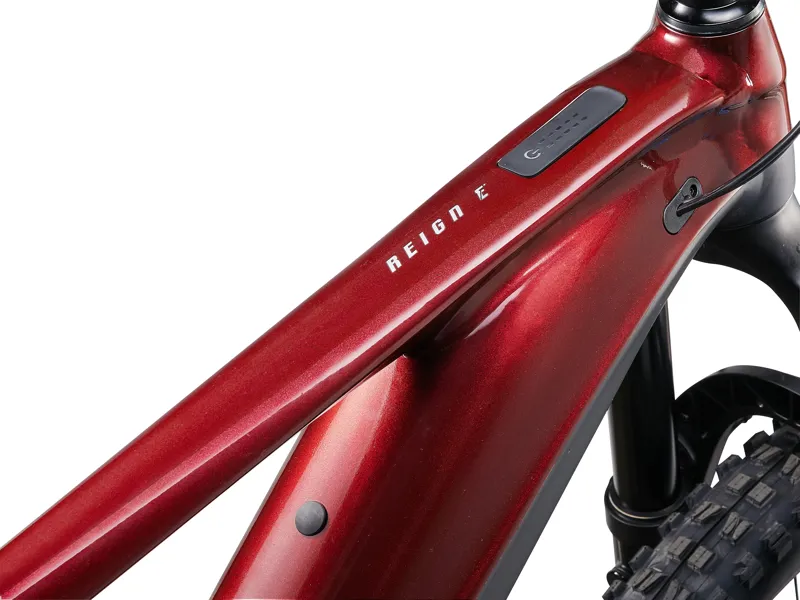 Giant Reign E+ 2 Electric Enduro Mountain Bike in Sangria-5
