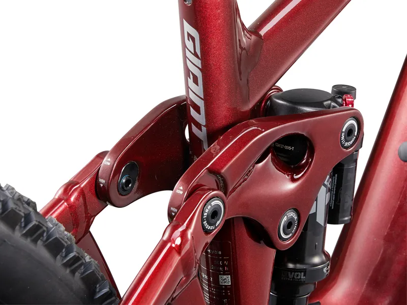 Giant Reign E+ 2 Electric Enduro Mountain Bike in Sangria-3