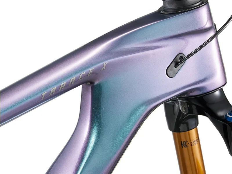 Giant Trance X Advanced 0 Trail Mountain Bike in Blue Dragonfly