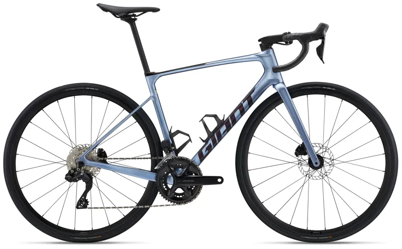 Giant Defy Advanced 1 Carbon Endurance Road Bike in Frost Silver