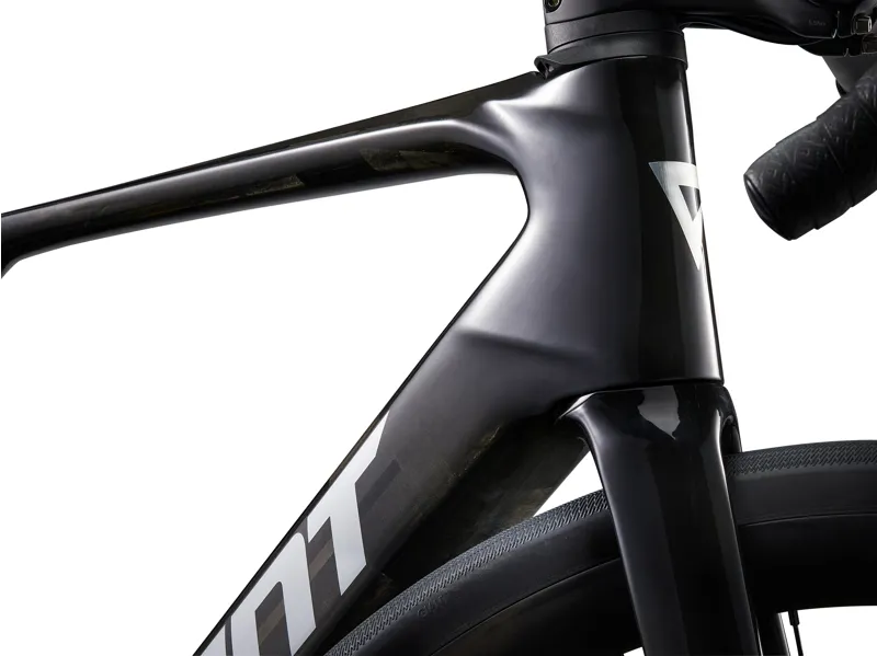 Giant Defy Advanced E+ Elite 1 Electric Road Bike in Raw carbon-1