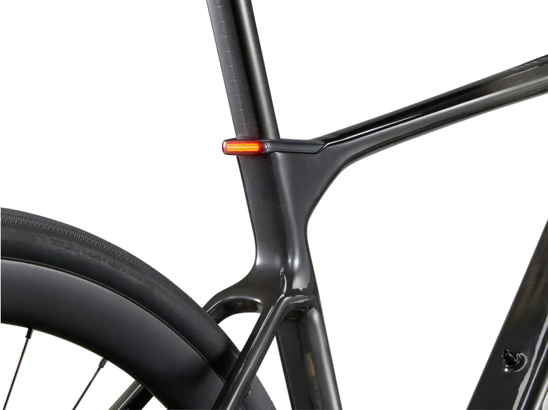 Giant Defy Advanced E+ Elite 1 Electric Road Bike in Raw carbon-8