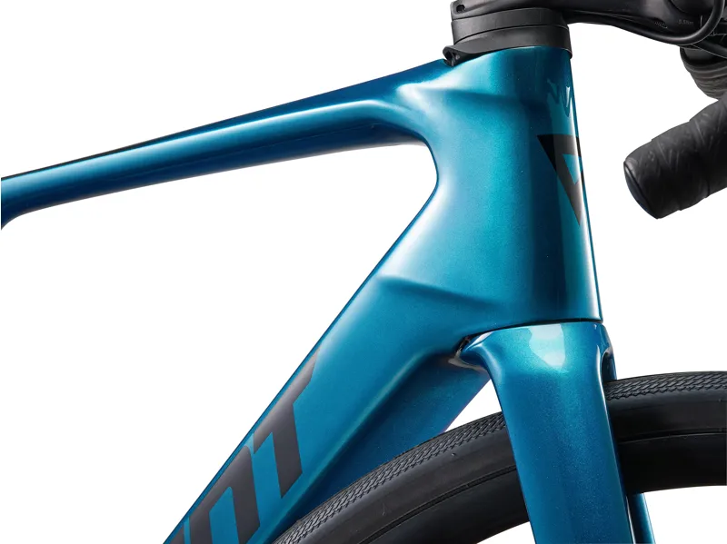Giant Defy Advanced E+ Elite 2 Electric Road Bike in Sea Sparkle-1