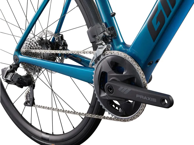 Giant Defy Advanced E+ Elite 2 Electric Road Bike in Sea Sparkle-3