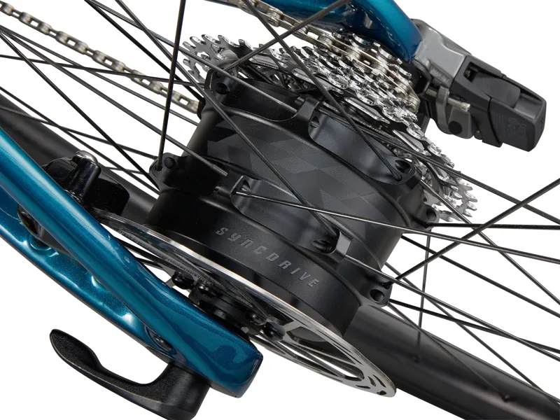Giant Defy Advanced E+ Elite 2 Electric Road Bike in Sea Sparkle-4