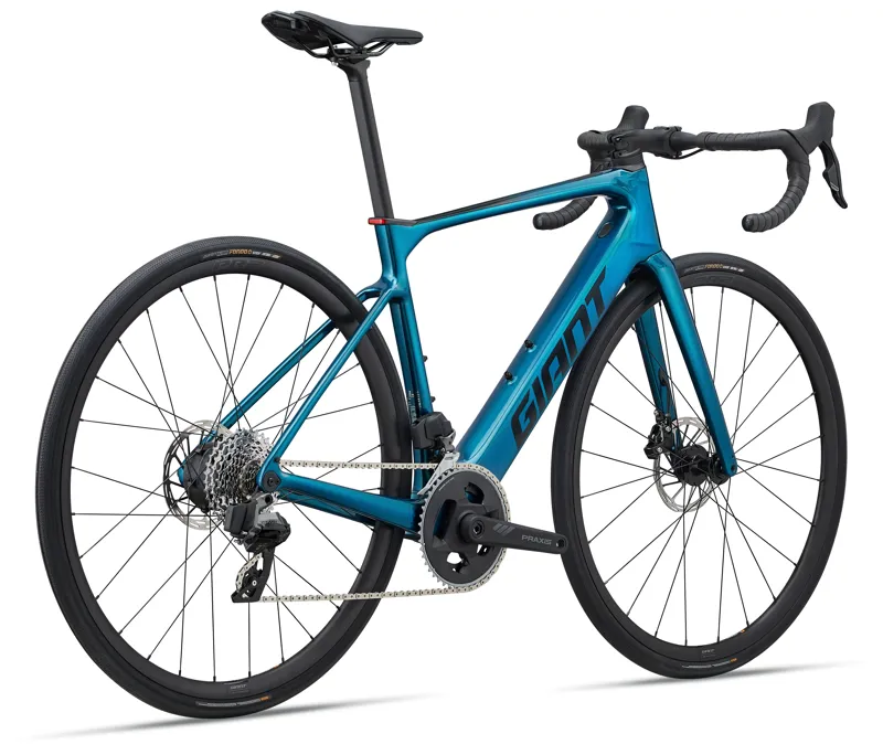 Giant Defy Advanced E+ Elite 2 Electric Road Bike in Sea Sparkle-8