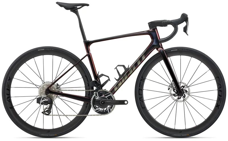 Giant Defy Advanced SL 0 Mens Carbon Endurance Road Bike in Black Lava