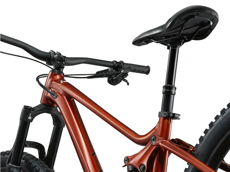 Giant Faith Kids 27.5 26 inch Mullet Dual Suspension Mountain Bike In Copper