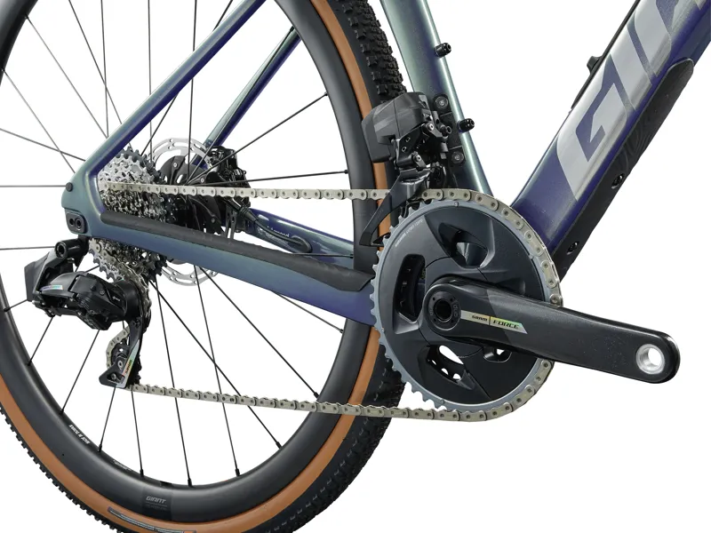 Giant Revolt Advanced Pro 0 Gravel Bike In Gloss Interstellar/Chrome-9