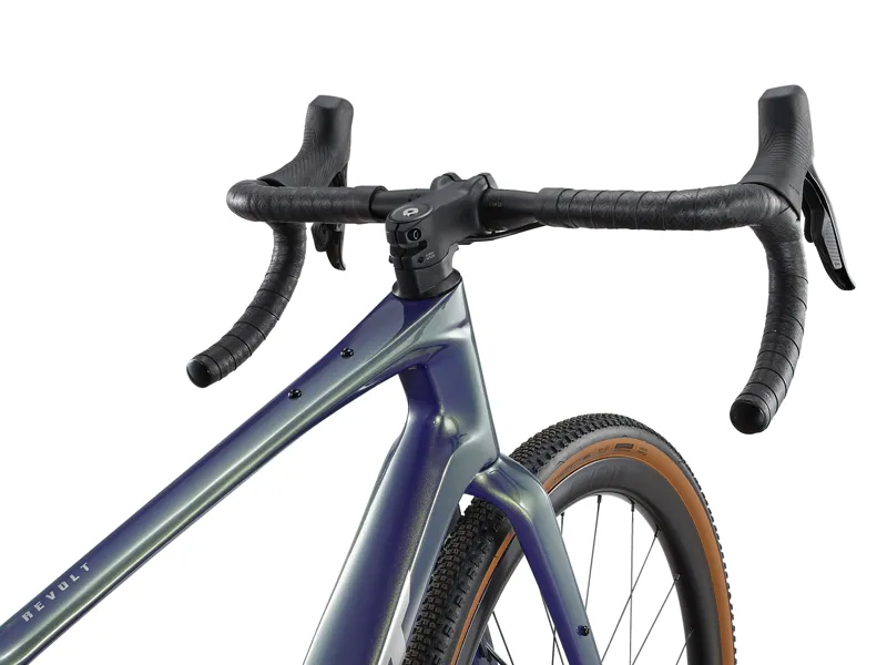 Giant Revolt Advanced Pro 0 Gravel Bike In Gloss Interstellar/Chrome-8