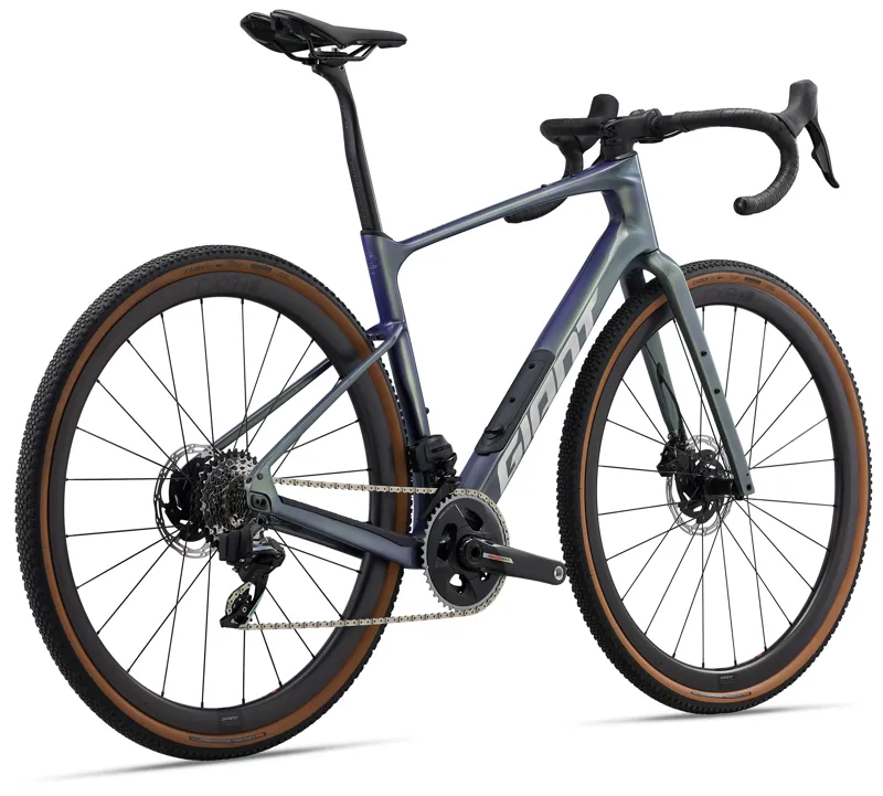 Giant Revolt Advanced Pro 0 Gravel Bike In Gloss Interstellar/Chrome-1