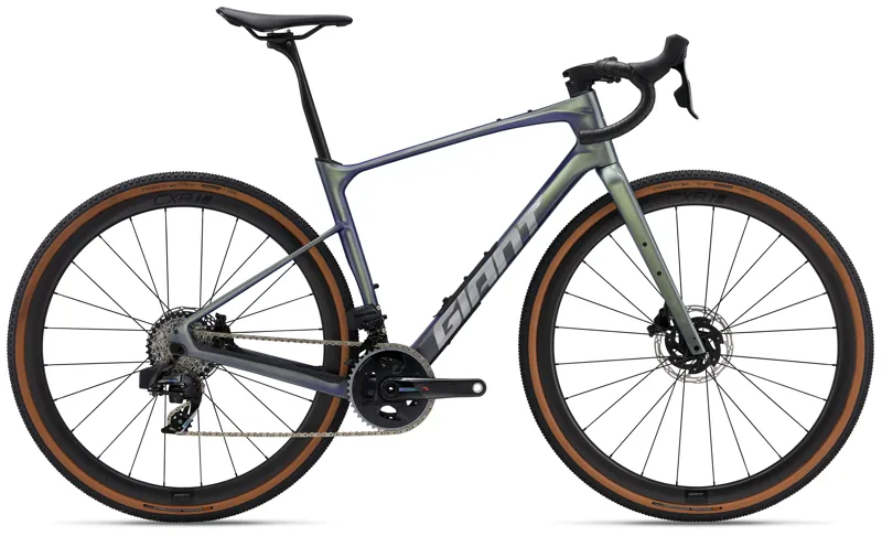 Giant Revolt Advanced Pro 0 Gravel Bike In Gloss Interstellar/Chrome