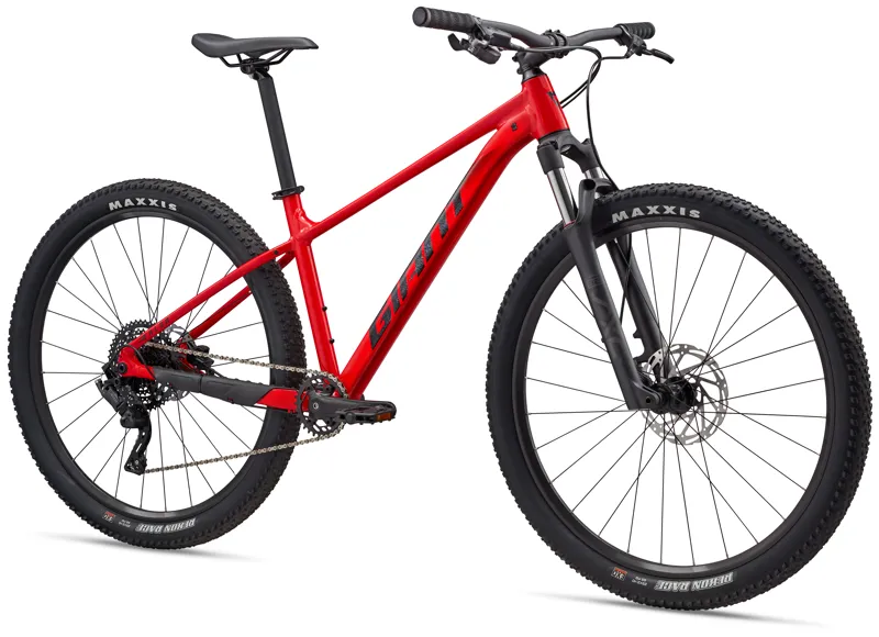Giant Talon 29 2 Mens Hardtail Mountain Bike in Pure Red-1