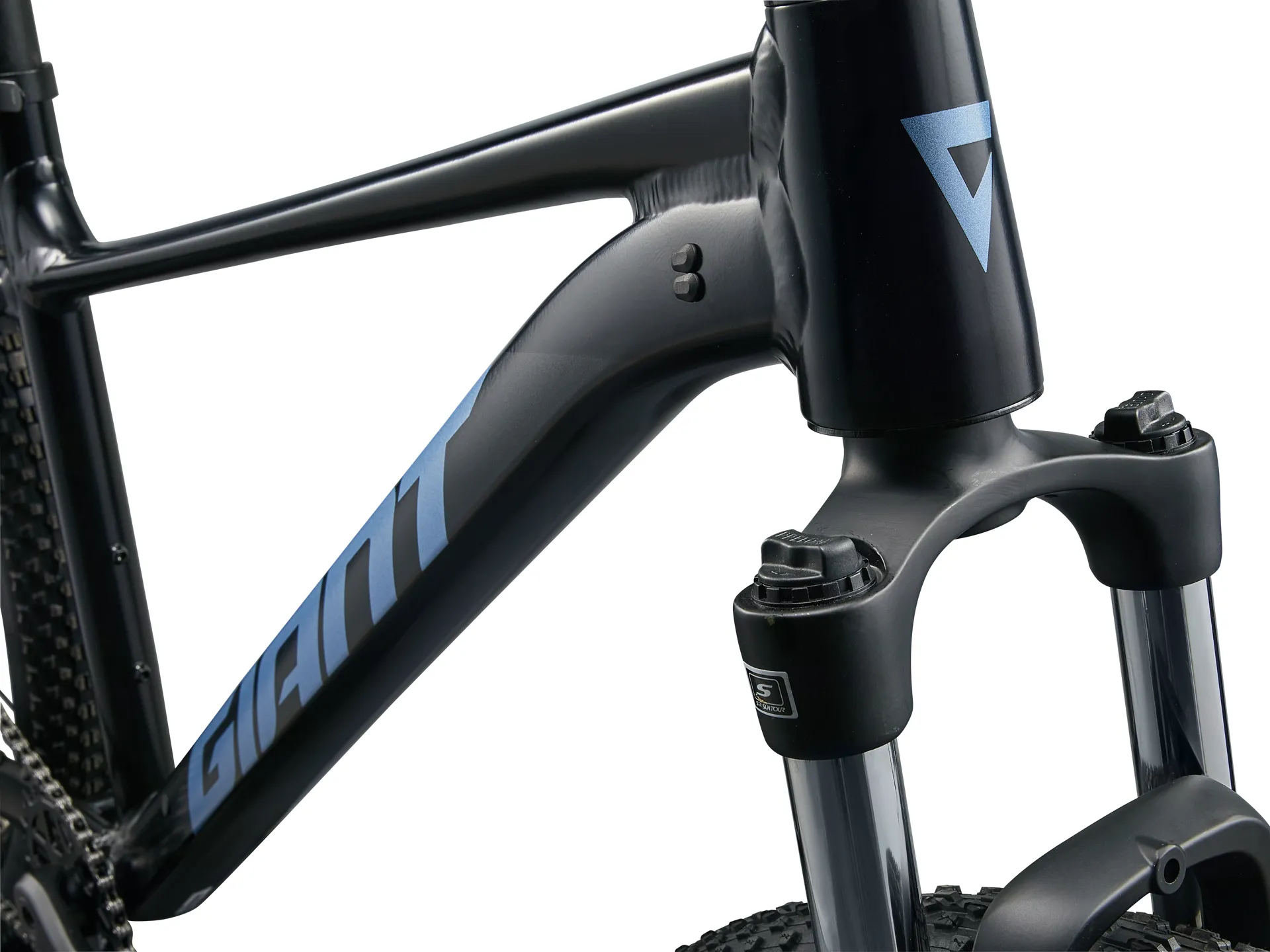 Giant Talon Mens Hardtail Mountain Bike in Black