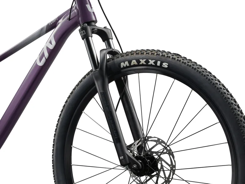 Liv Tempt 3 Womens Hardtail Mountain Bike in Tyrian Purple-4