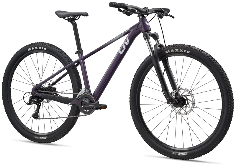 Liv Tempt 3 Womens Hardtail Mountain Bike in Tyrian Purple
