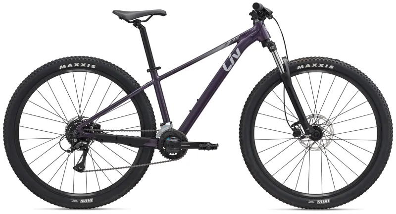 Liv Tempt 3 Womens Hardtail Mountain Bike in Tyrian Purple