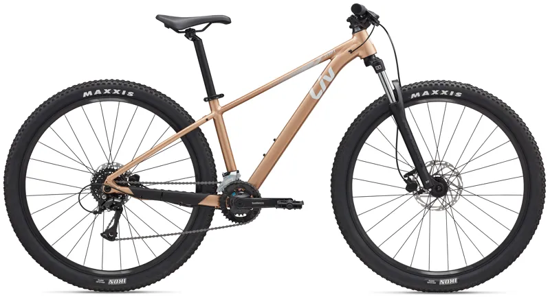 Liv Tempt 3 Womens Hardtail Mountain Bike in Golden Wheat