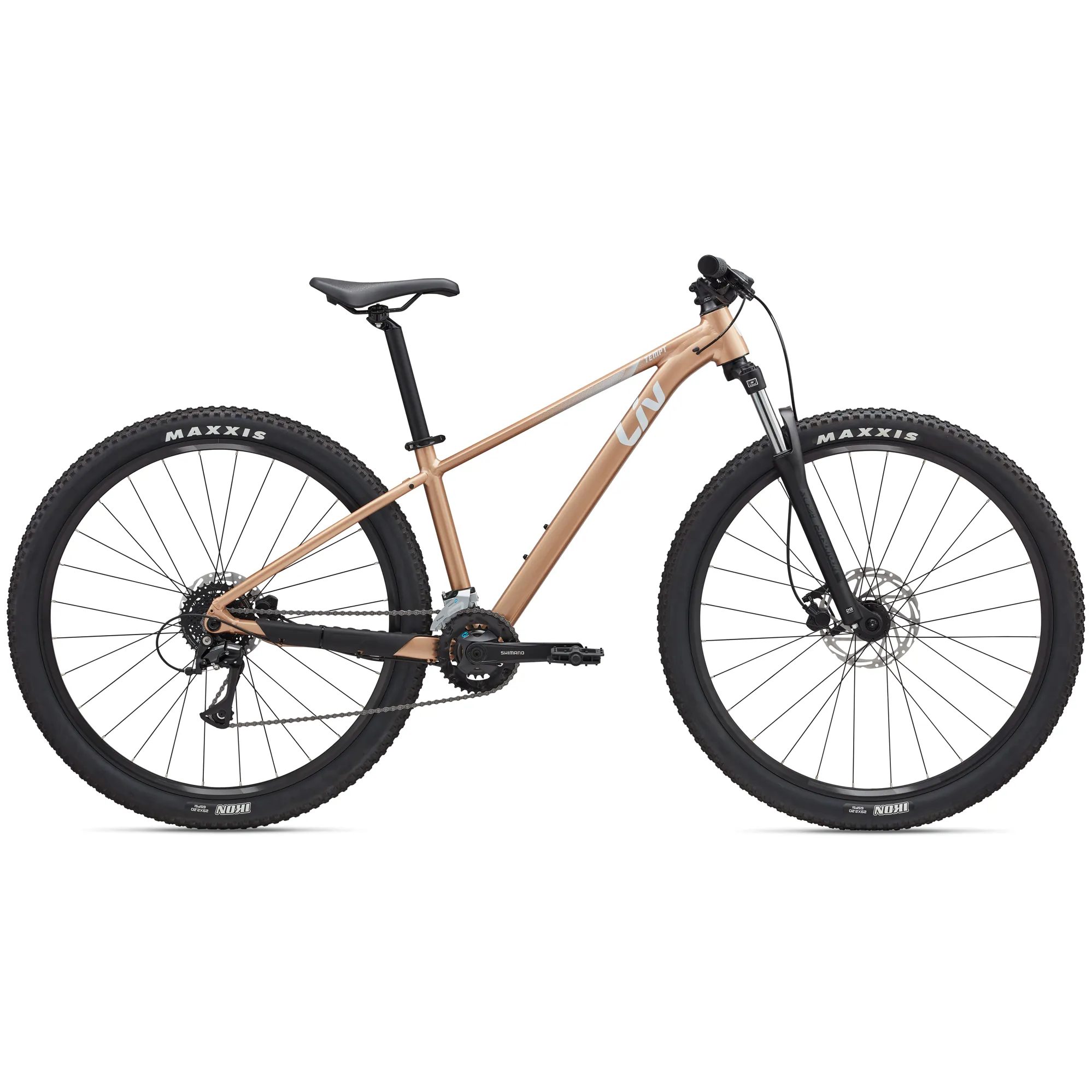 Liv Tempt Womens Hardtail Mountain Bike in Golden Wheat