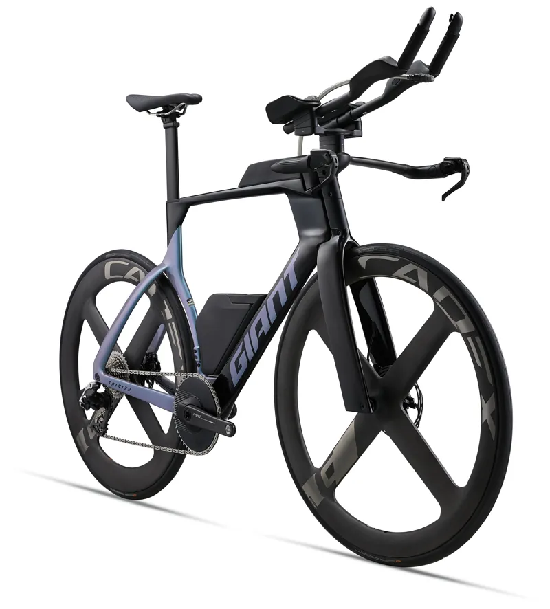 Giant Trinity Advanced SL 0 Carbon Triathlon Bike in Carbon/PrismaticHaze-13