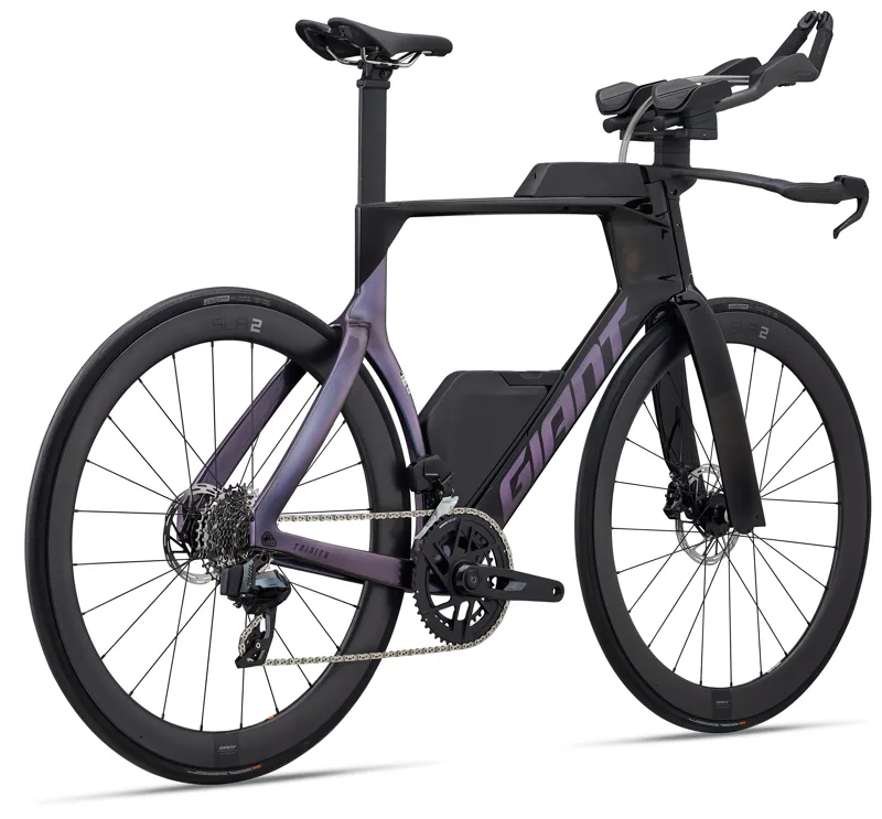 Giant Trinity Advanced SL 2 Triathlon Bike in Carbon/Blue Dragonfly-1