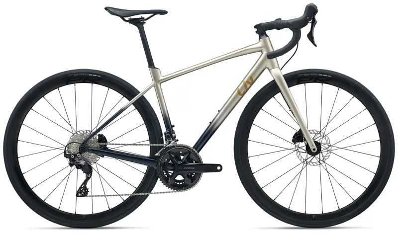 Liv Avail AR 1 Womens Endurance Road Bike in Sandshell/Cold Night