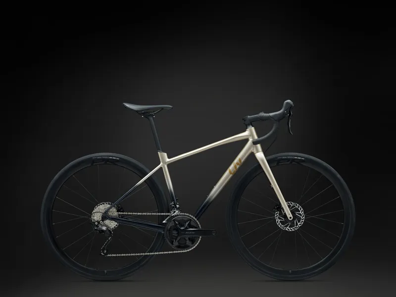 Liv Avail AR 1 Womens Endurance Road Bike in Sandshell/Cold Night-1