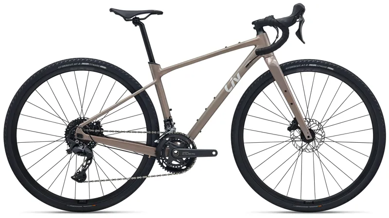 Liv Devote 1 Womens Gravel Bike in Dune Beige