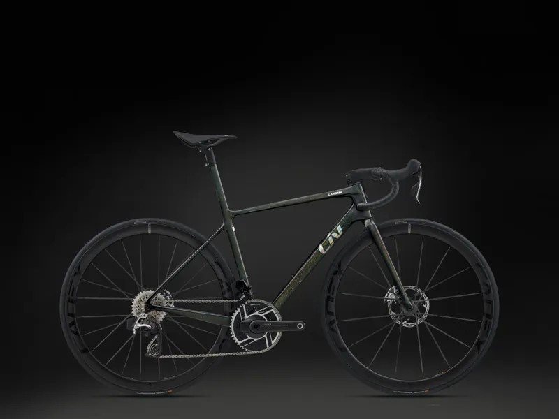 Liv Langma Advanced SL 0 Womens Carbon Road Bike in Rainbow Black-1