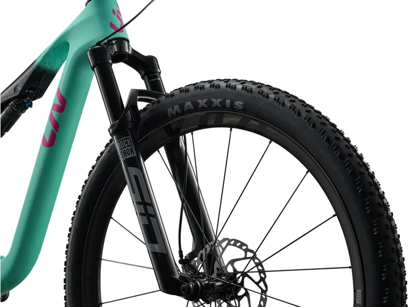 Liv Pique Advanced SL 1 XC Race Bike in Lake Green/Black-3