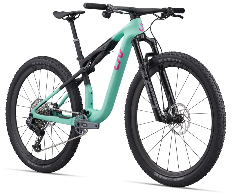Liv Pique Advanced SL 1 XC Race Bike in Lake Green/Black-7