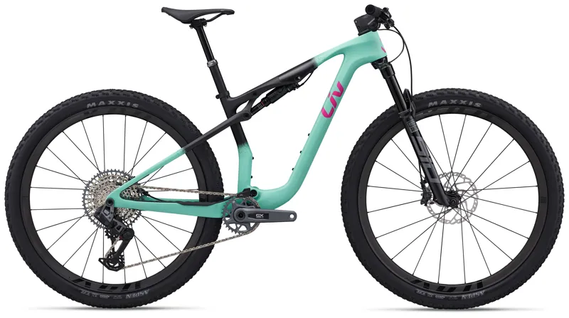 Liv Pique Advanced SL 1 XC Race Bike in Lake Green/Black