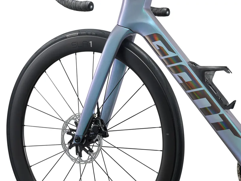 Giant Propel Advanced Pro 0 Sram Force AXS Mens Aero Road Bike in Prismatic Haze-5