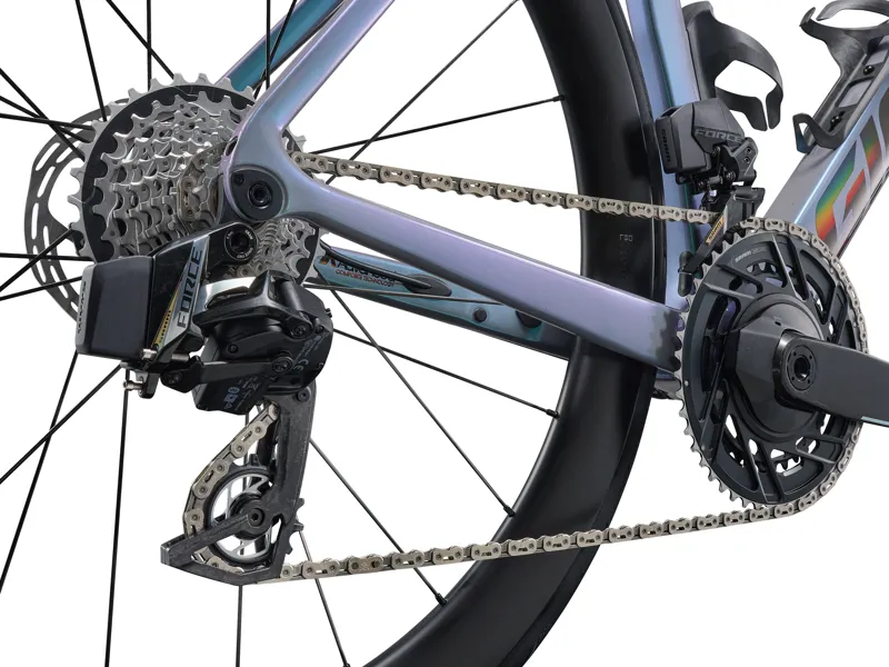 Giant Propel Advanced Pro 0 Sram Force AXS Mens Aero Road Bike in Prismatic Haze-6