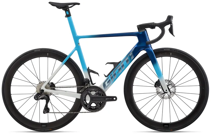 Giant Propel Advanced SL 1 Mens Aero Road Bike in Ultra Navy Azure